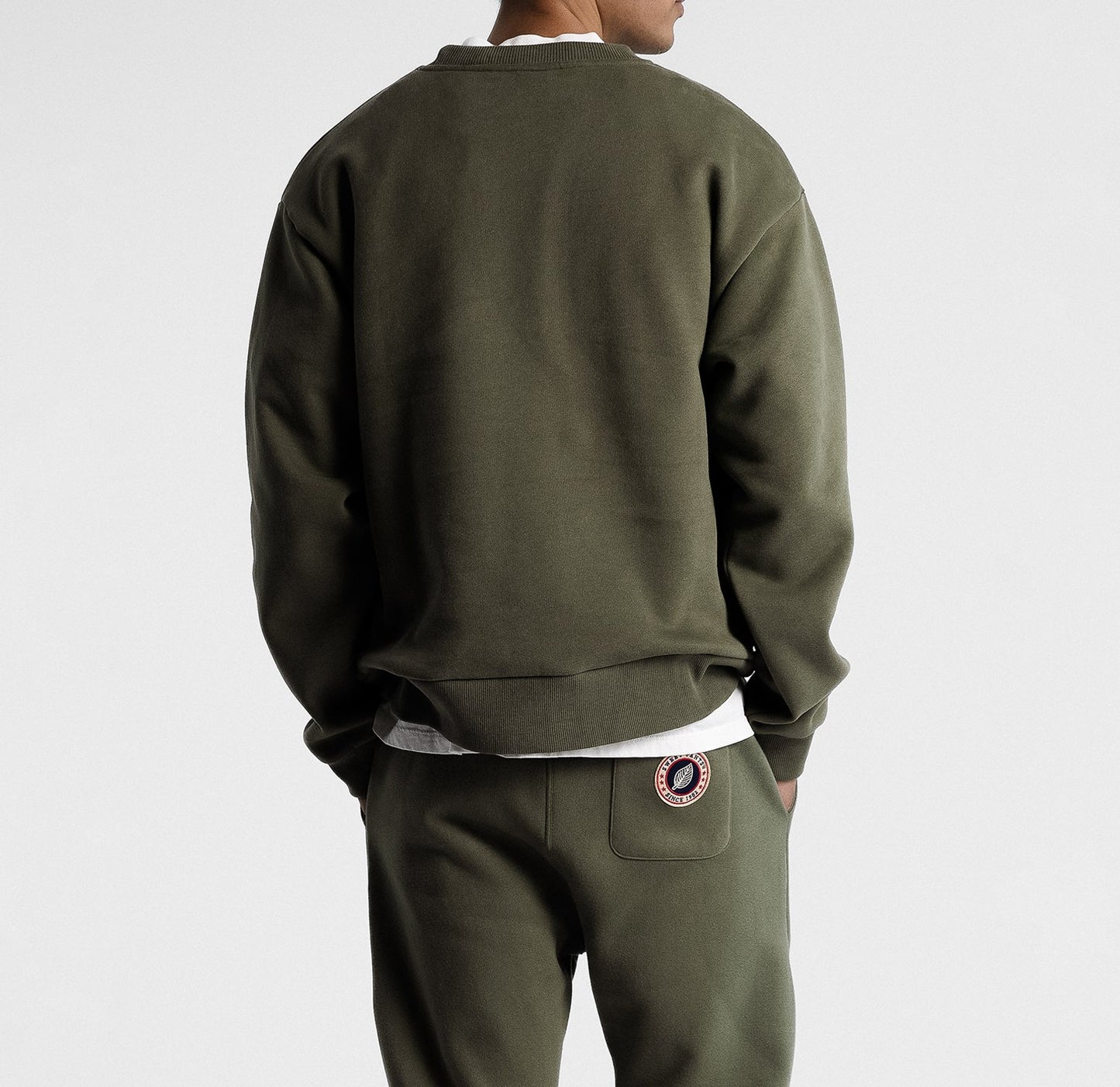 Sweat F Iconic Crew sweet pants kaki