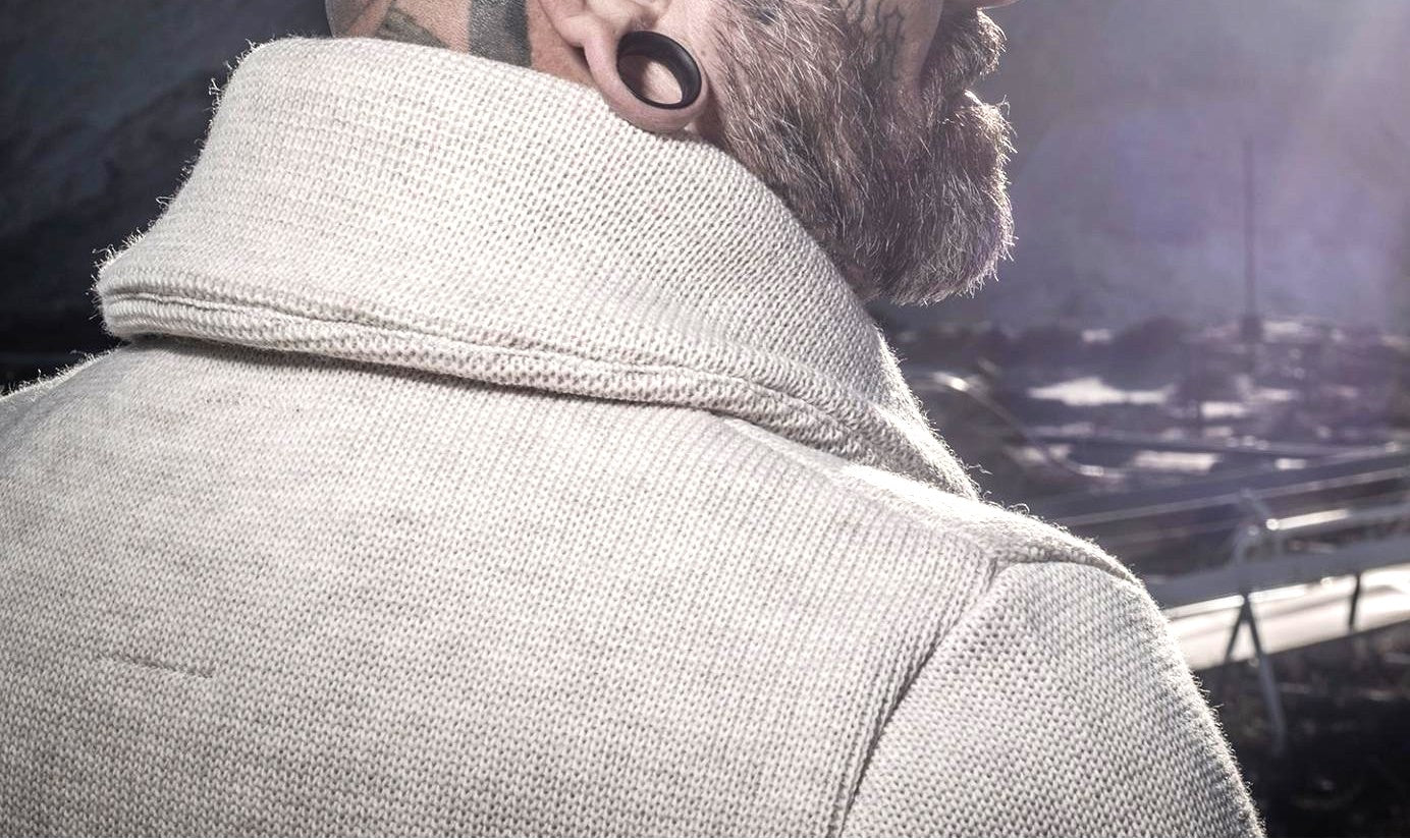 Cardigan L'enfant du malheur Fleur de Bagne