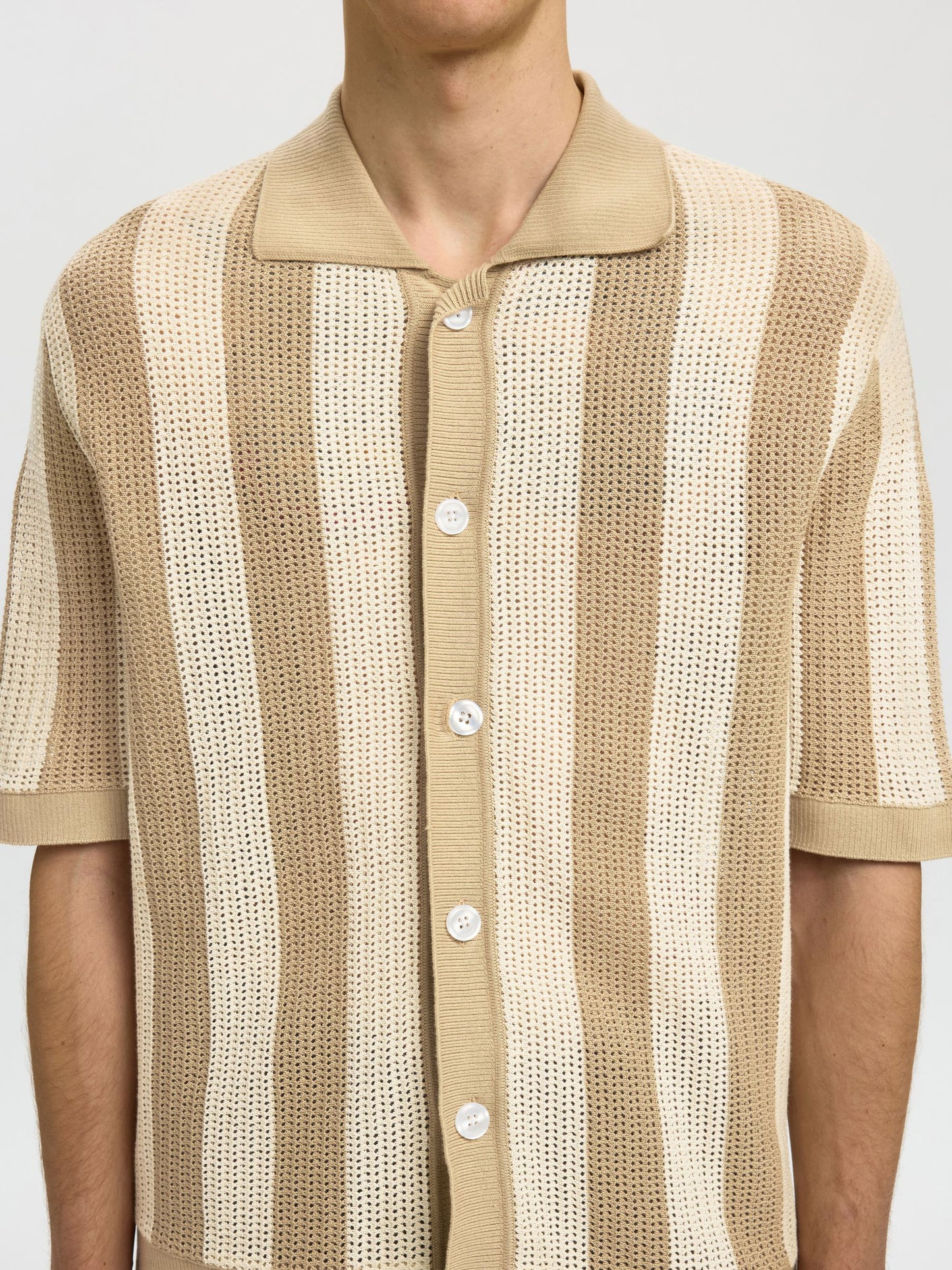 Polo Cardigan Shane Selected