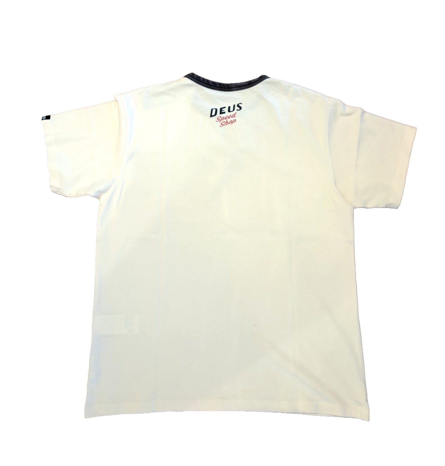 Tee shirt Dogleg tee Deus ex Machina blanc