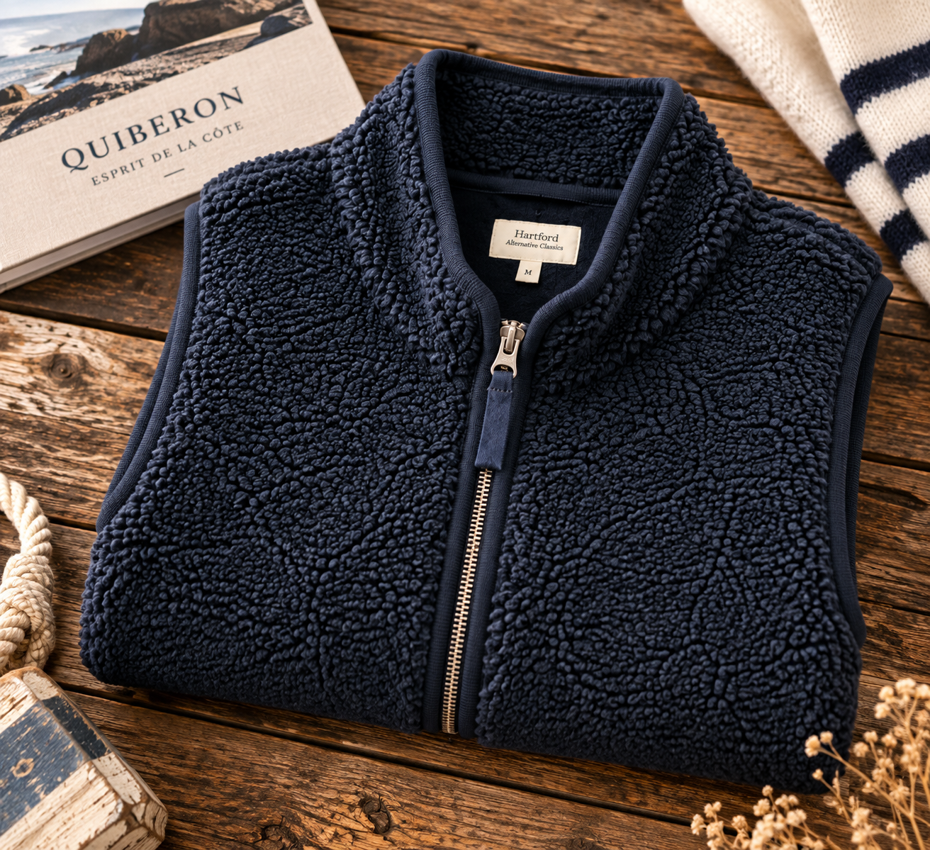 Gilet Homme Sans Manches Sherpa Marine – Hartford