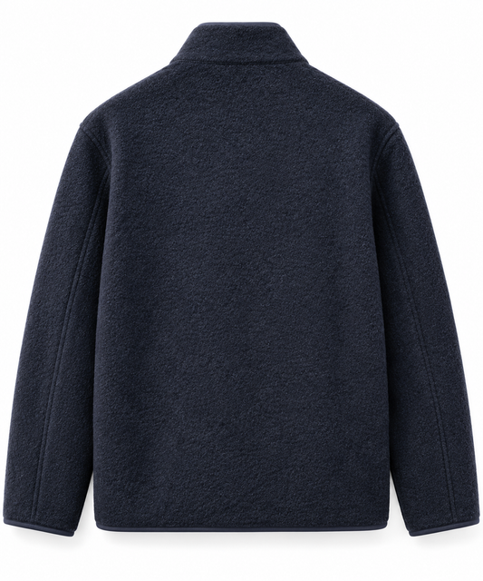 Veste Homme en Laine Bouillie Marine Jock – Hartford