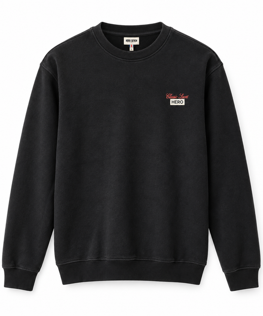 Sweat Homme Monaco 95 Noir – Hero Seven