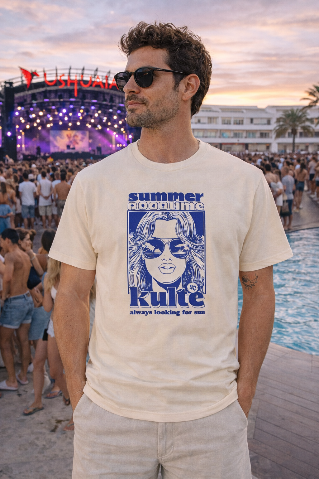 Tee shirt WTF 2 KULTE Off white