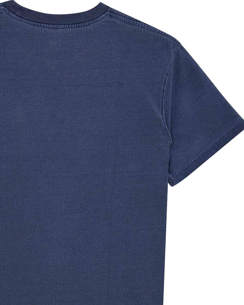 Tee shirt Shield garment dyed Deus ex Machina Navy