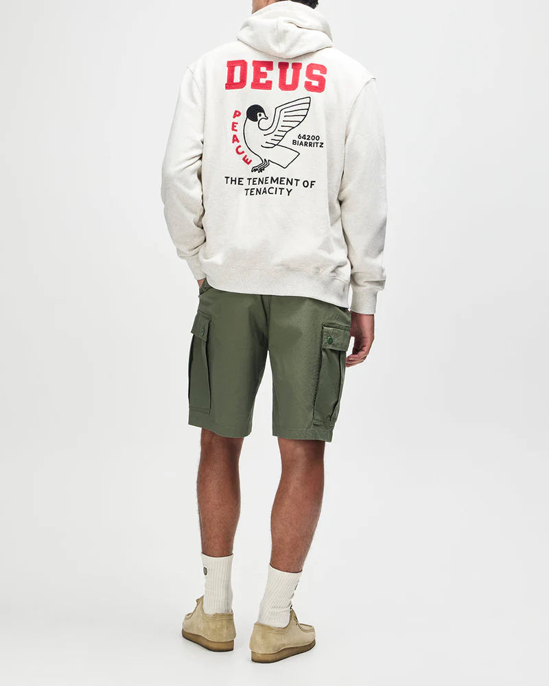 Sweat Hoodie Buck Up Zip Deus ex Machina Melon gris