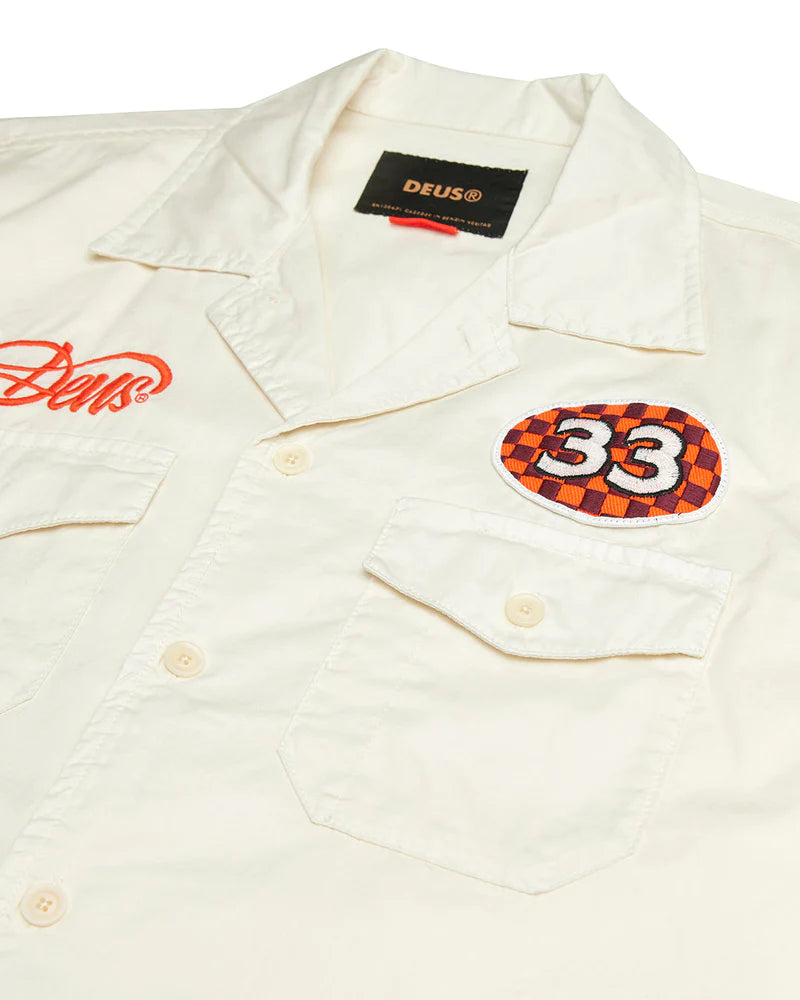 FOREMAN SHIRT DEUS EX MACHINA Ecru