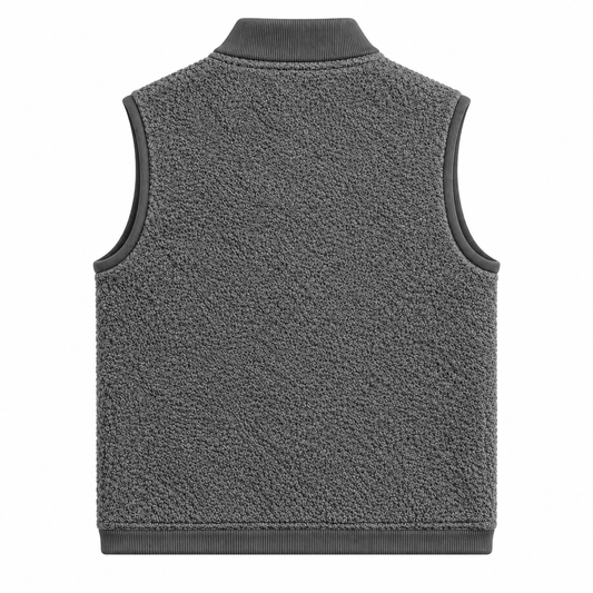 Veste Arthur Hero Seven Grey Melange sans manches vue de dos
