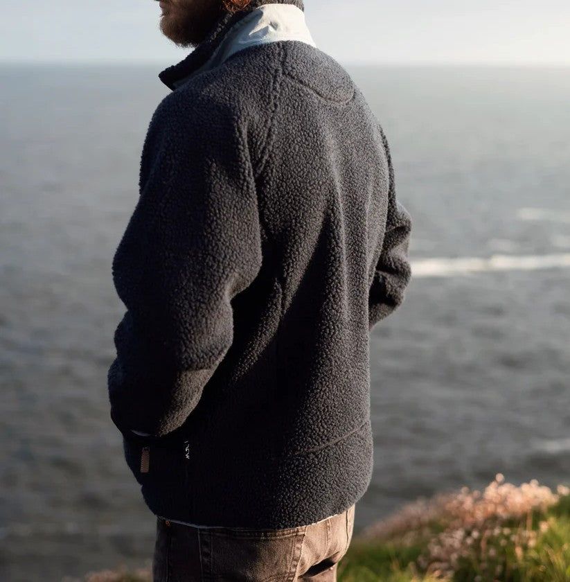 Sherpa Fleece Bleubird navy