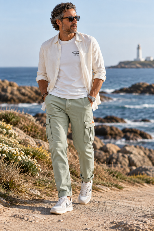Pantalon Cargo Navaro Hero Seven – Kaki