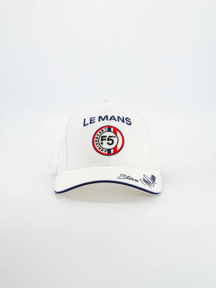 SMQ Anniversary cap white Steve MCQUEEN x Le Mans
