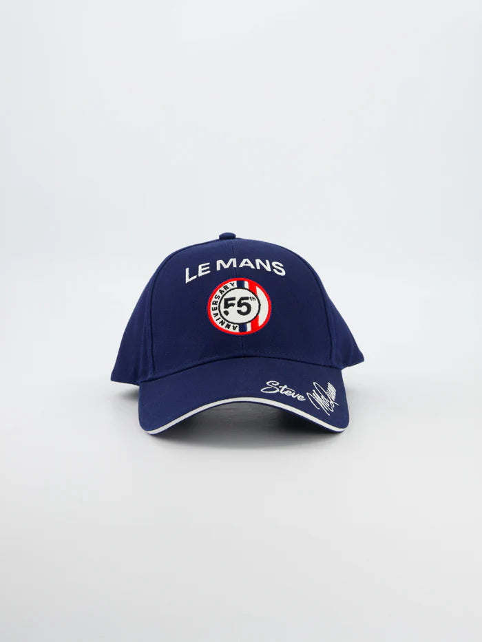 SMQ Anniversary cap navy Steve MCQUEEN x Le Mans