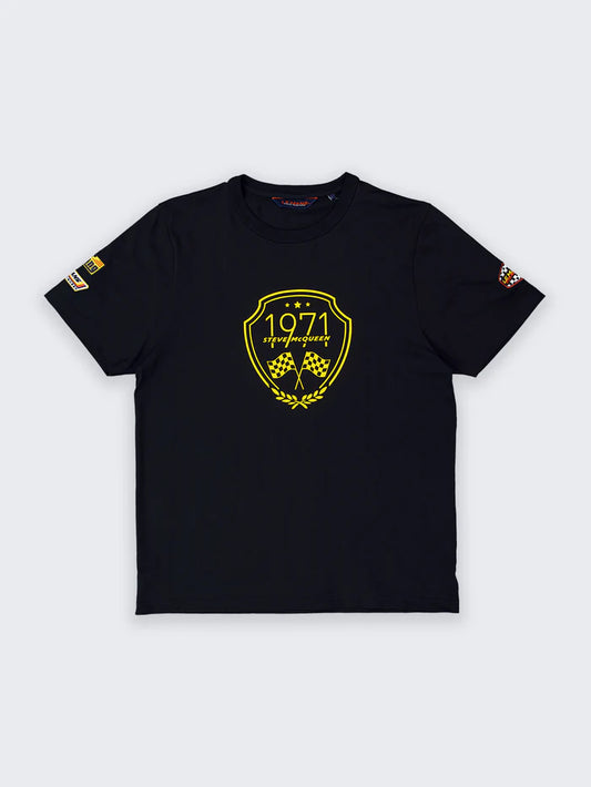 Tee shirt Ready set black Steve MCQUEEN x Le Mans