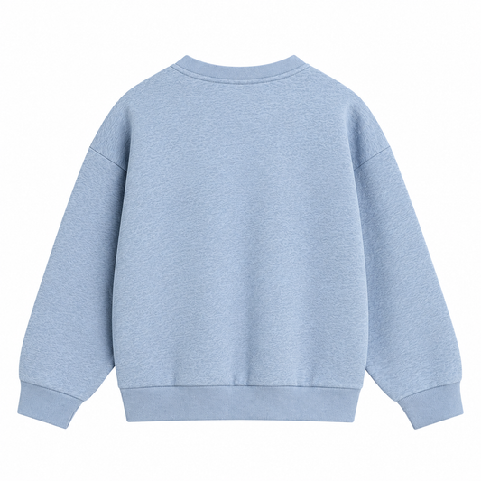 Sweat Iconic Crew 26 Sweet Pants bleu vue de dos