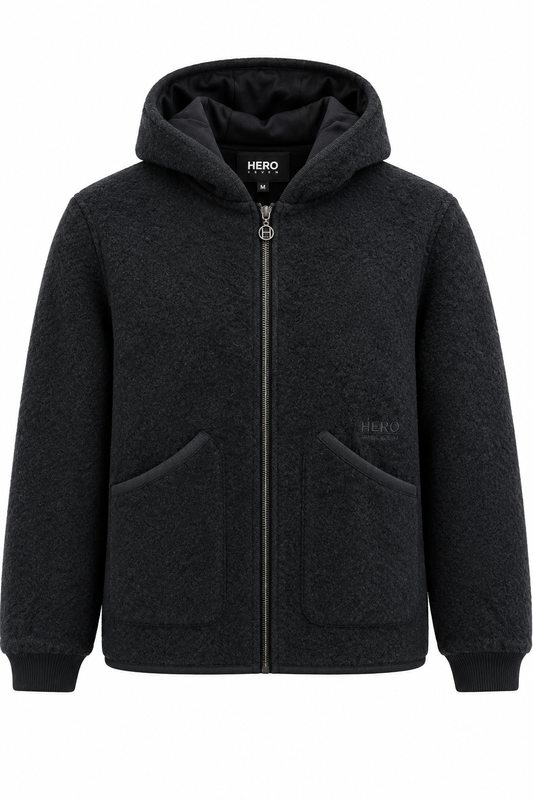 Veste AUBIN noire – HERO SEVEN
