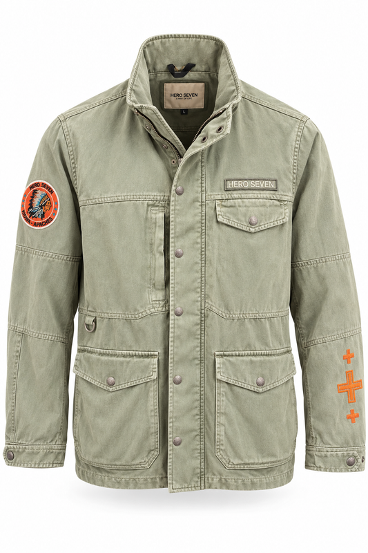 Veste militaire Hero Seven – Kaki