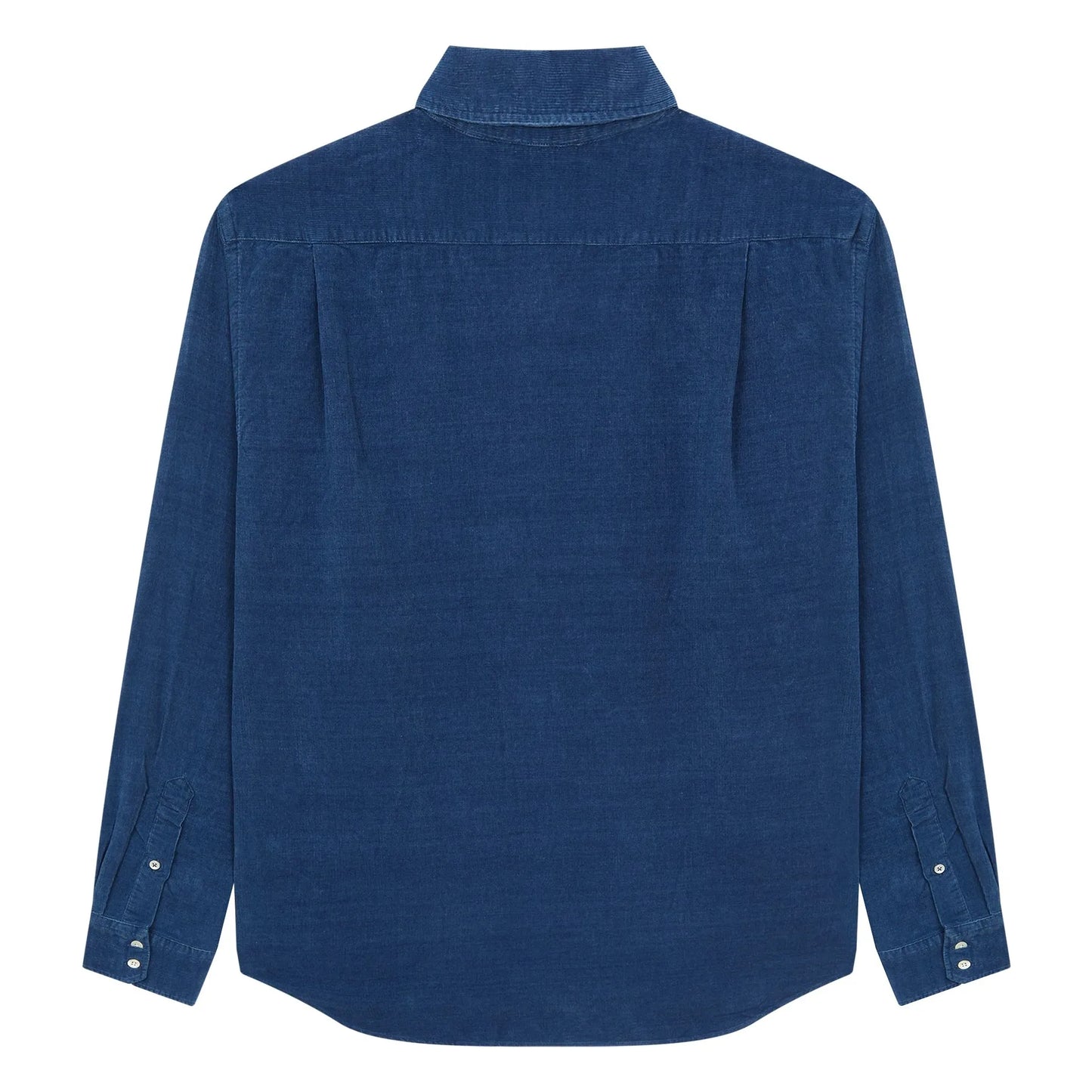 chemise Paul velour Hartford light indigo