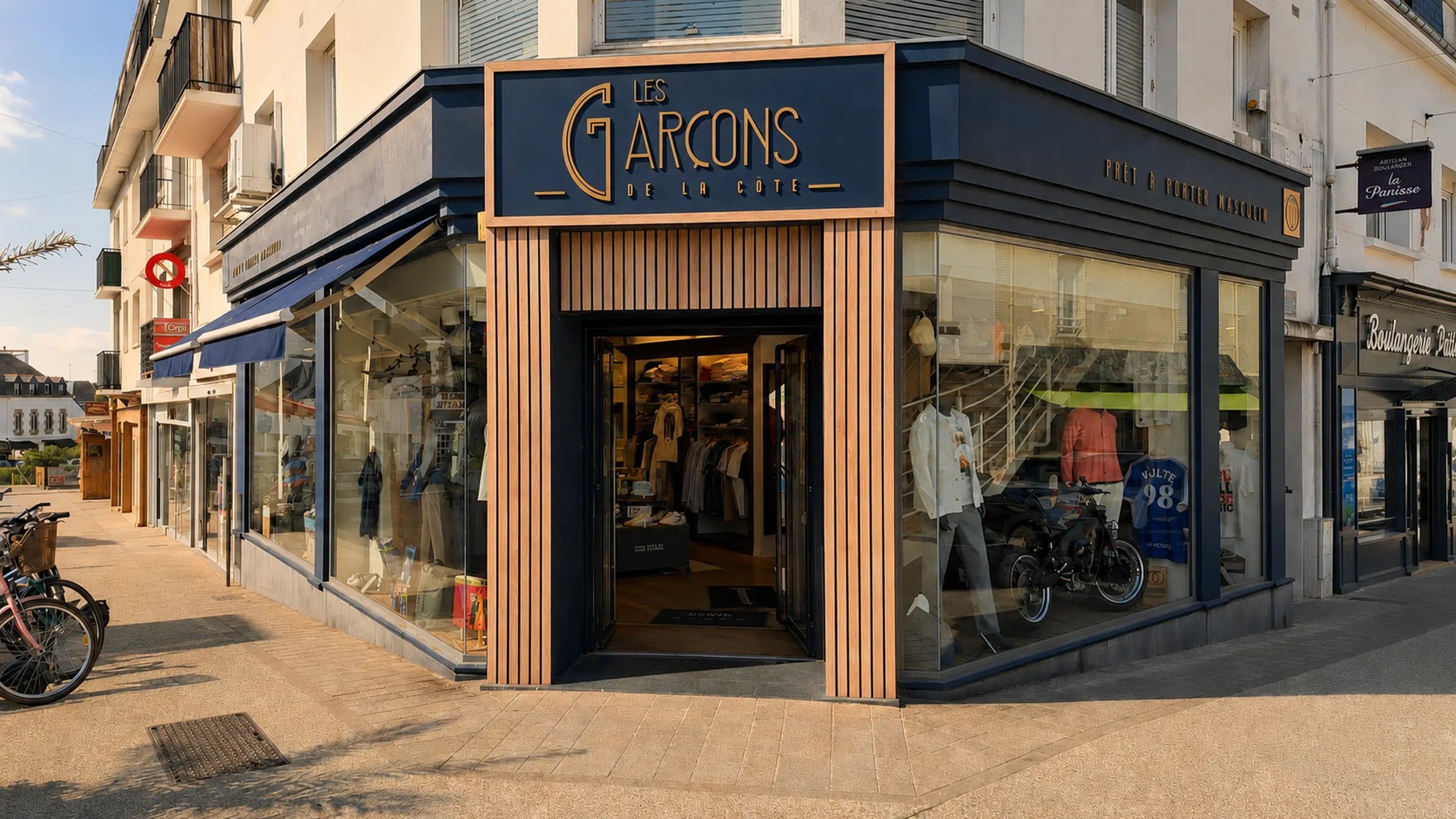 La boutique Les Garçons de la Côte à Quiberon