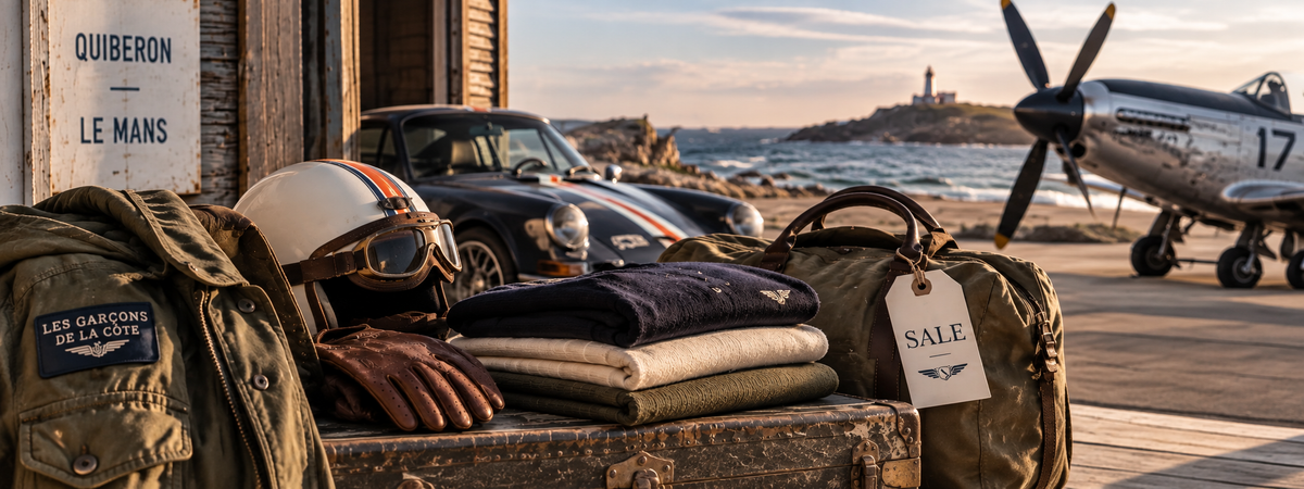 Collection Prix Doux homme Les Garçons de la Côte à Quiberon – mode masculine, automobile et aviation