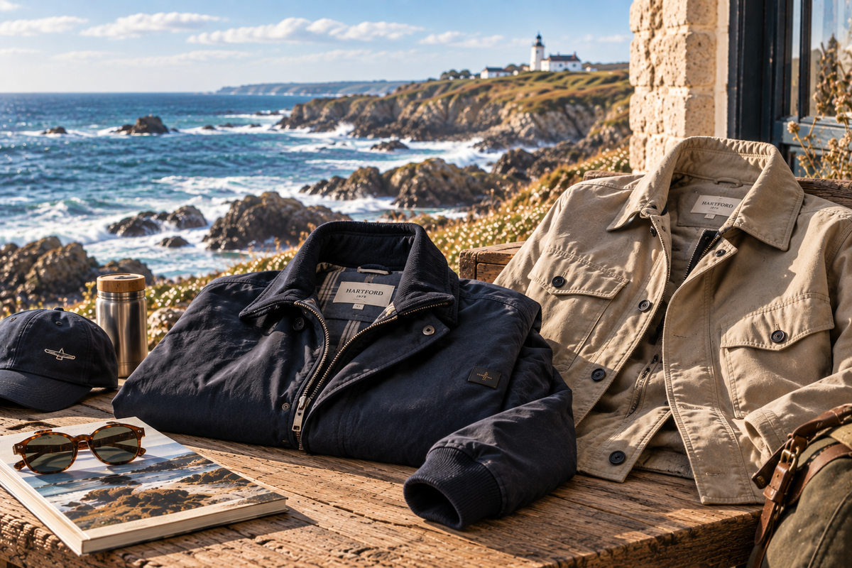 Vestes et blousons homme style casual chic – Les Garçons de la Côte Quiberon