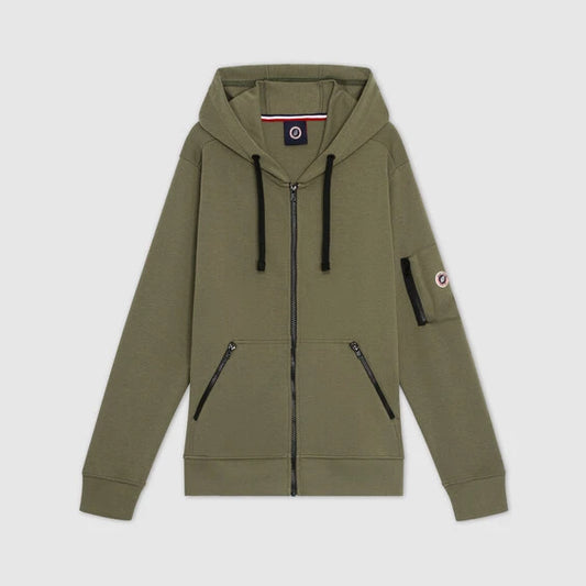 HOODIE ZIP KAKI SWEET PANTS