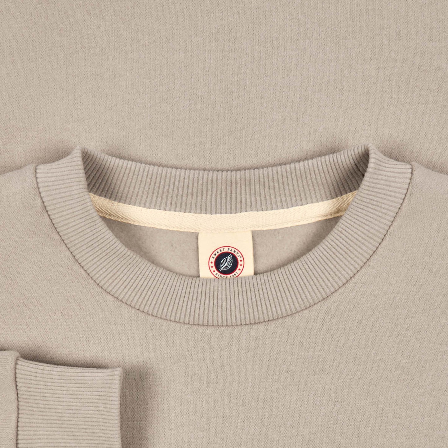 Sweat F Iconic Crew sweet pants beige