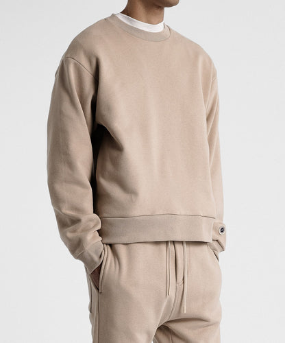 Sweat F Iconic Crew sweet pants beige
