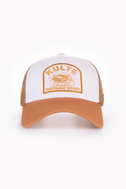 Casquette Record white KULTE