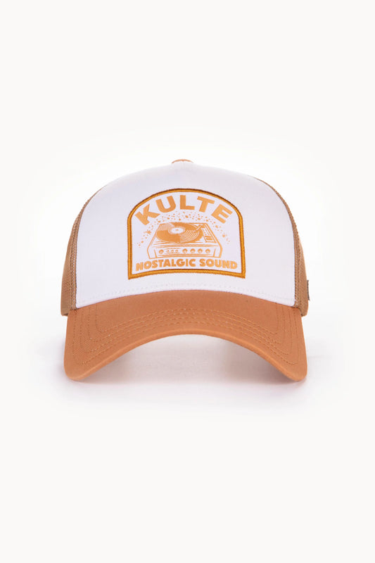 Casquette Record white KULTE