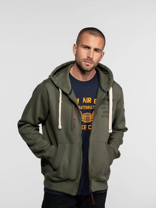 Sweat capuche militaire Castin Daytona 73