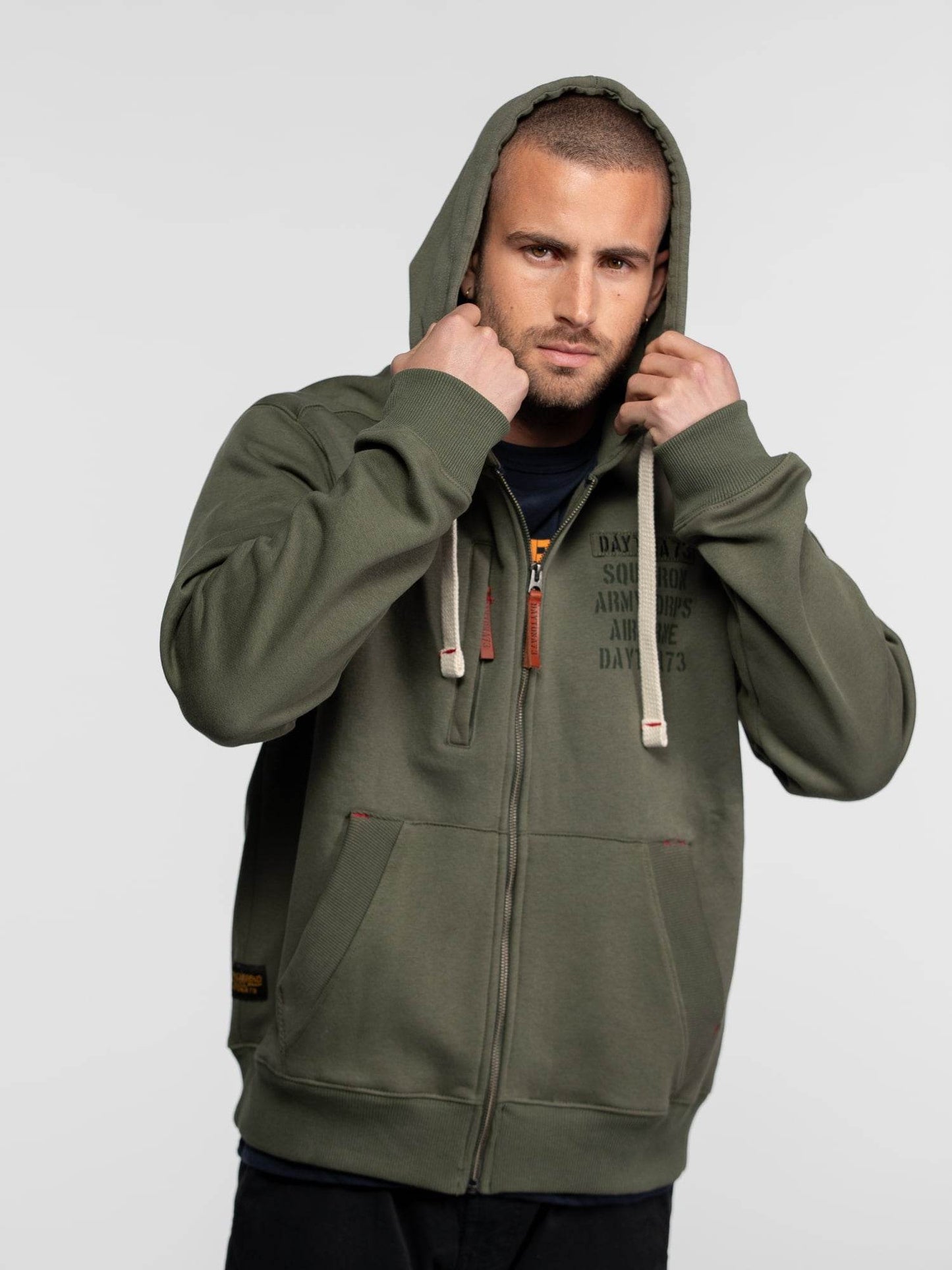 Sweat capuche militaire Castin Daytona 73