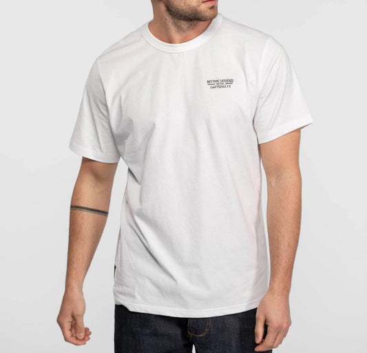 Tee shirt jerry Daytona 73 blanc