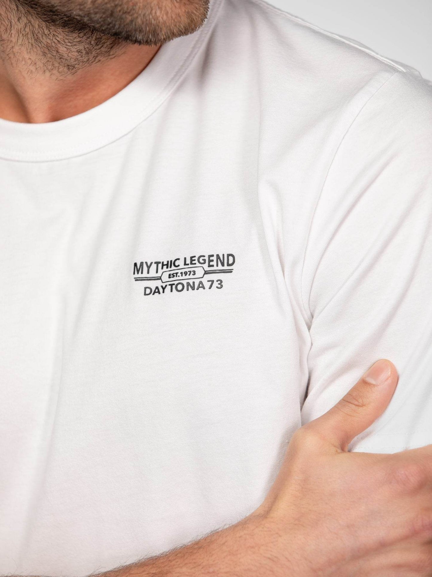 Tee shirt jerry Daytona 73 blanc