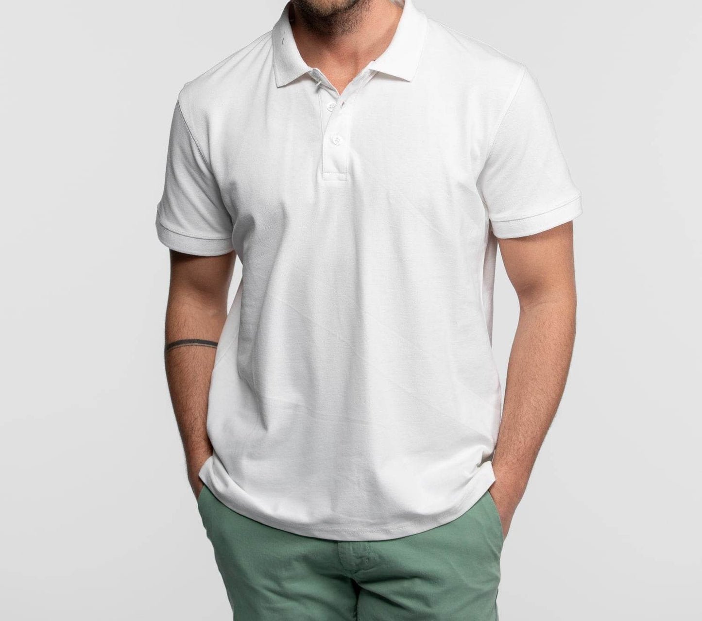 Polo Baytown Daytona 73 blanc
