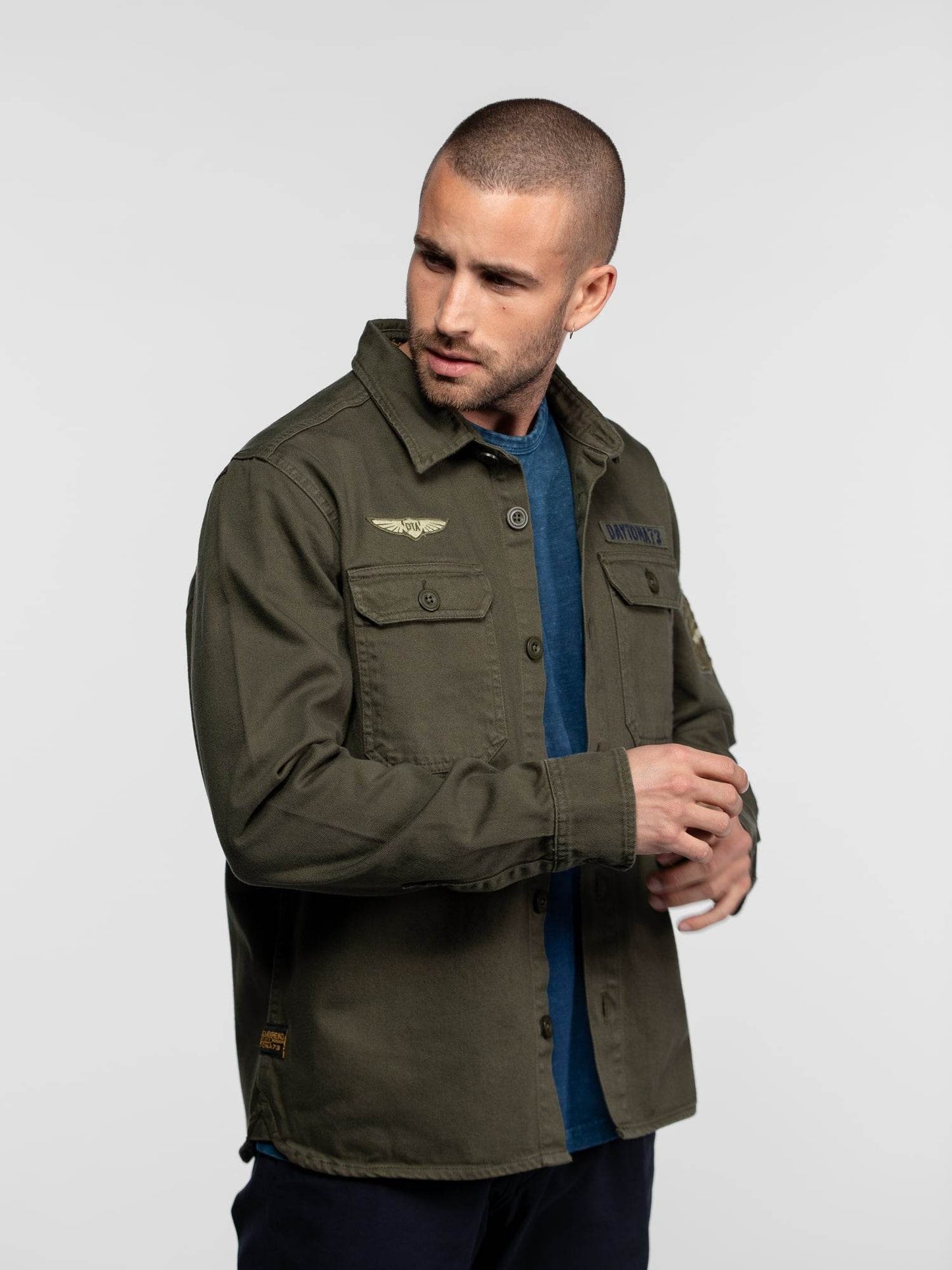Jeffbull Surchemise militaire Daytona 73