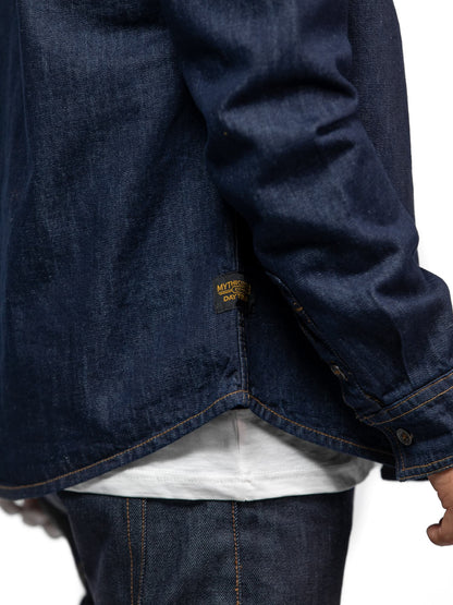 Chemise Pueblo Daytona 73 denim brut