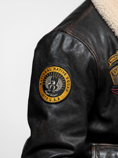 Blouson en cuir Mock Lamb Daytona 73