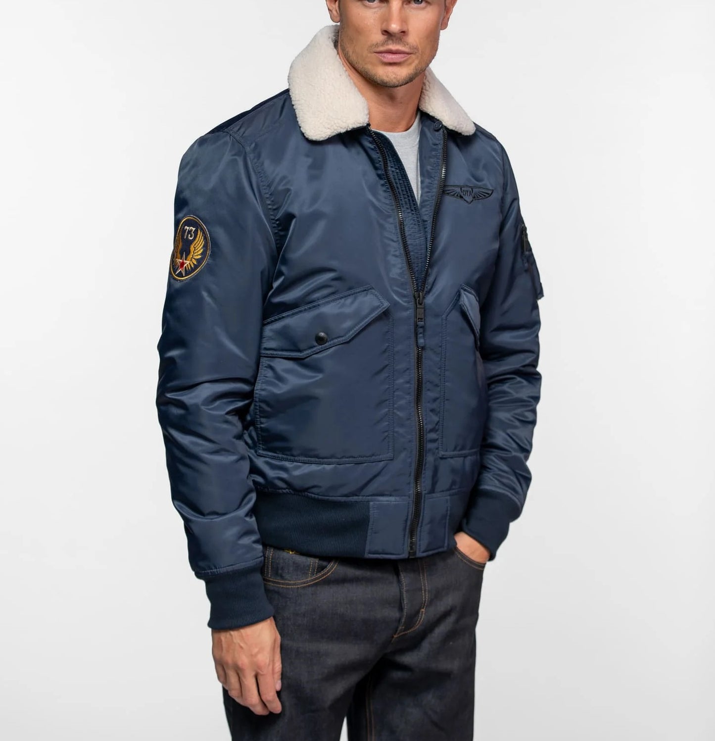 Veste Hanford Aviateur – Navy