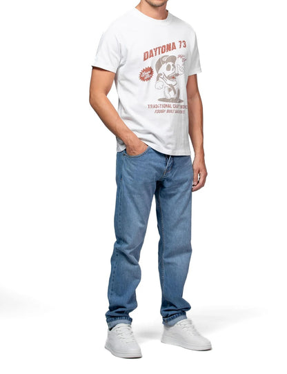 Pantalon Hachimoto Daytona 73 denim clair