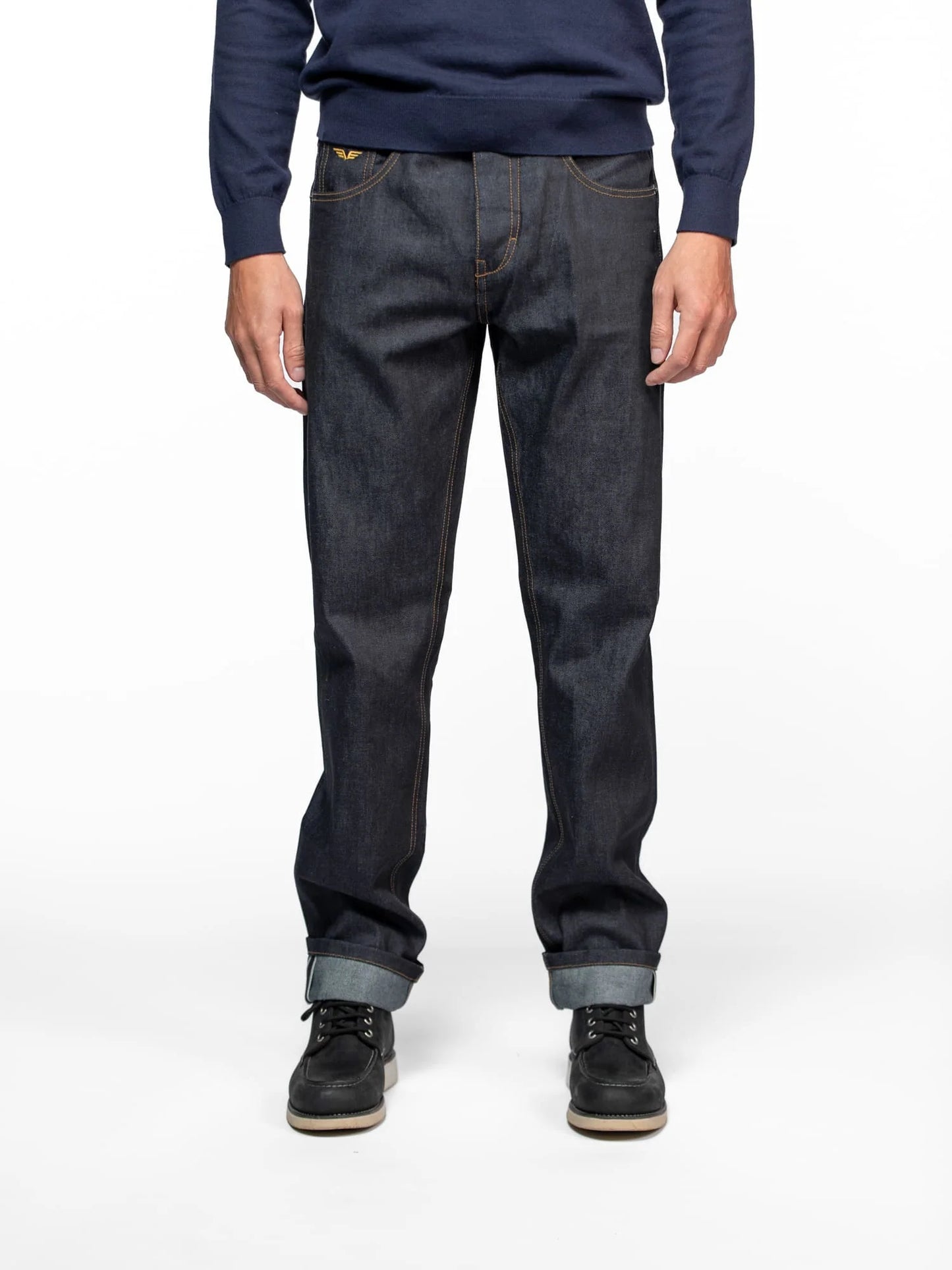 Pantalon Hachimoto Daytona 73 denim brut