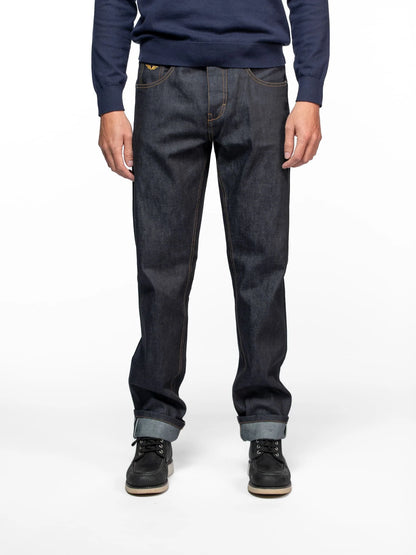 Pantalon Hachimoto Daytona 73 denim brut