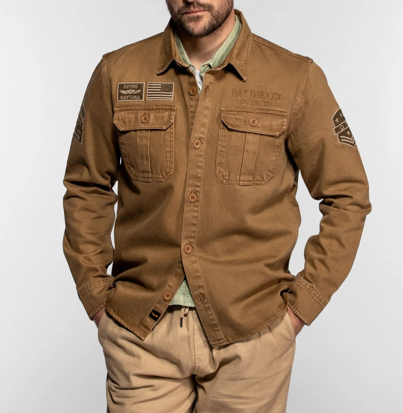 Surchemise Wayne Daytona 73 Beige