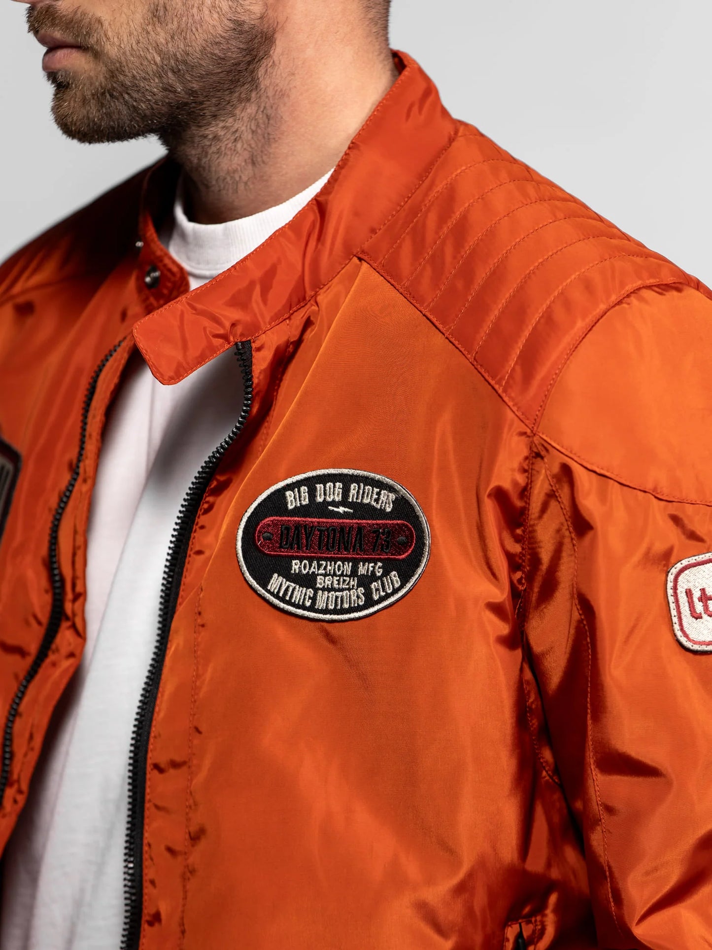 Veste racing nylon Gilmer Daytona 73 Orange
