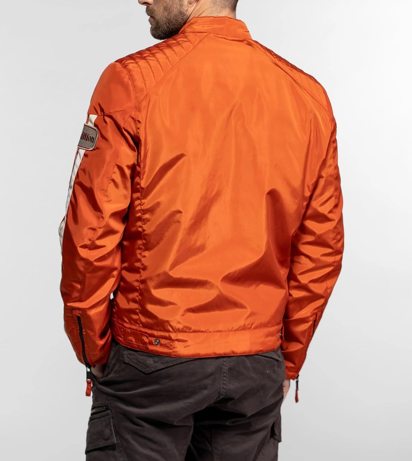Veste racing nylon Gilmer Daytona 73 Orange