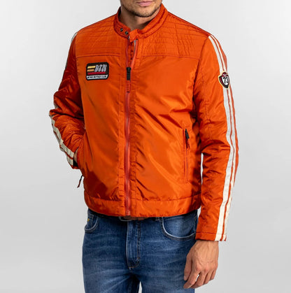 Veste Racing Orange Vintage Homme