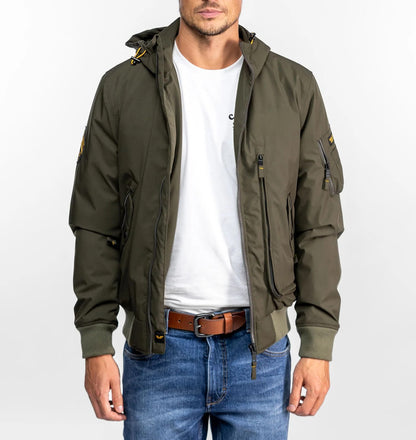 Blouson Aviation Kaki Imperméable Homme