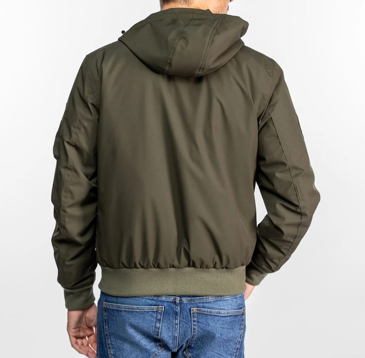 Blouson Aviation Kaki Imperméable Homme