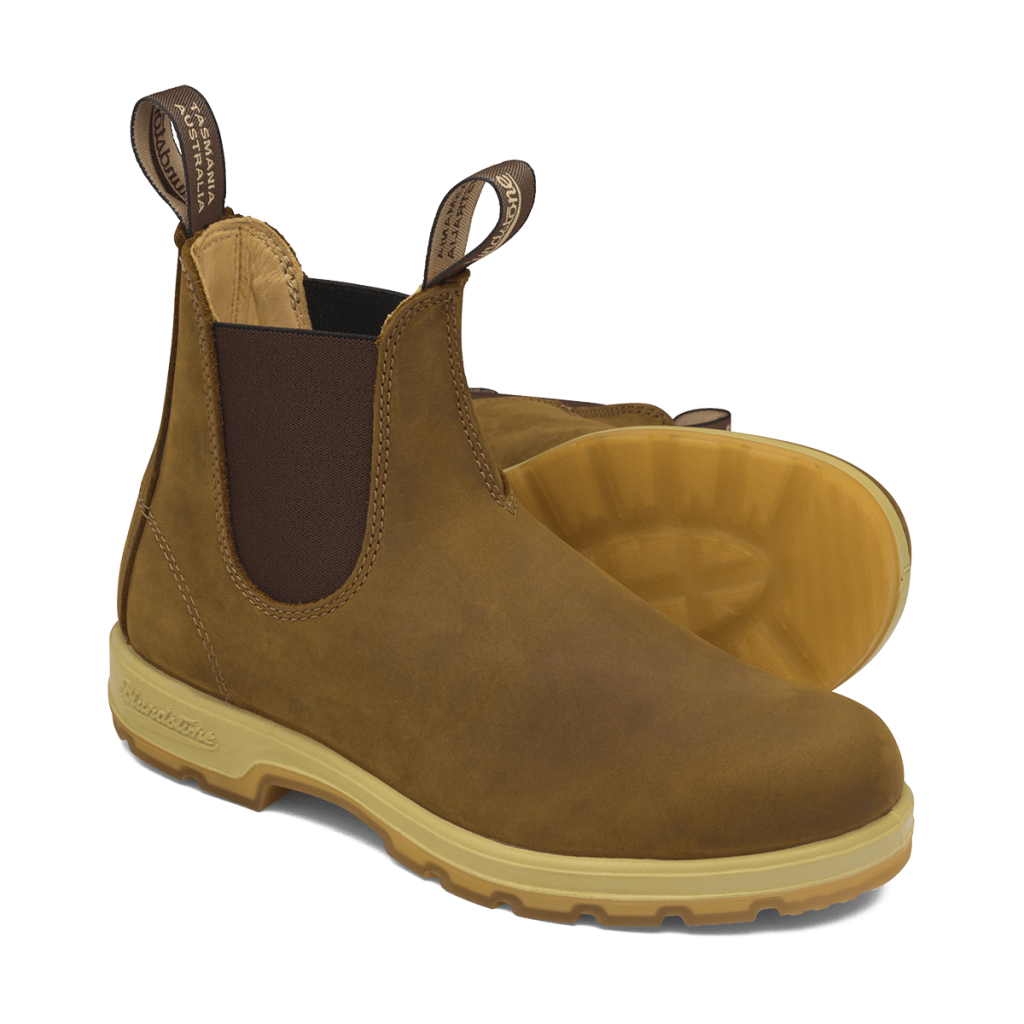 #1320 CLASSICS HOMME CHELSEA BOOTS - SADDLE