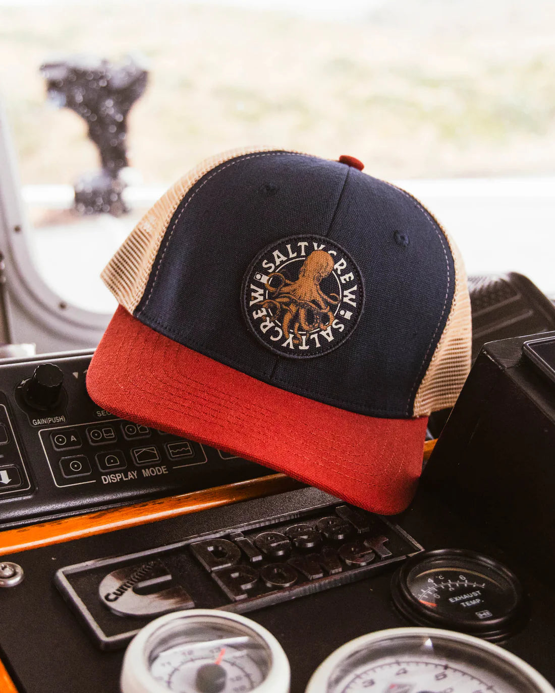 Casquette Tentacles Retro Trucker