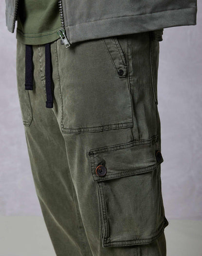 Pantalon cargo Pullin kaki forest
